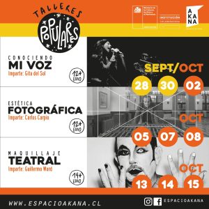 Talleres Populares en Espacio Akana