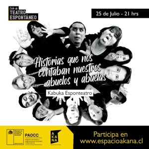 Ciclo de Teatro Espontáneo "Historias que nos contaban nuestros abuelos y abuelas"