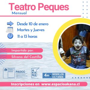 Taller de Teatro Peque's - VERANO 2023