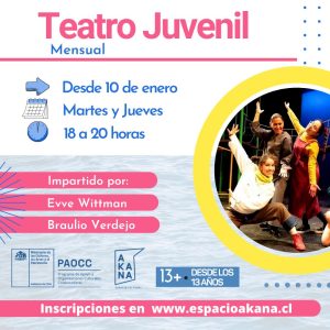 Taller de Teatro Juvenil - VERANO 2023