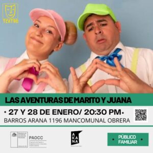 Espectáculo: Las aventuras de Marito y Juana