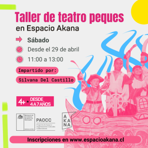 Taller de Teatro Peque's – I Semestre 2023