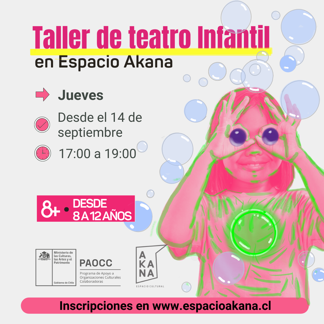 Taller De Teatro Infantil - 2do Semestre - Espacio Cultural Akana